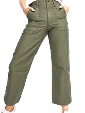 NWT Levi’s Ribcage Straight Khaki Utility Jeans